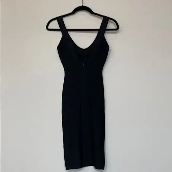 Herve Leger Black Dress - Picture 5 of 7